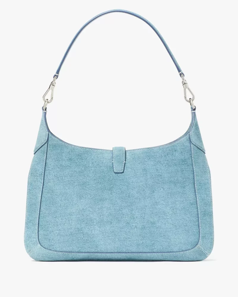 Deco Denim Hobo Bag