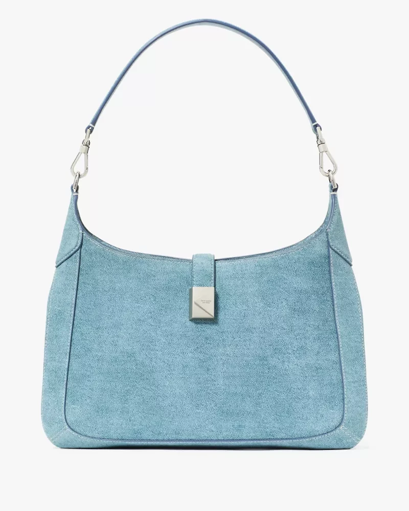 Deco Denim Hobo Bag