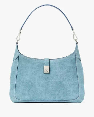 Deco Denim Hobo Bag