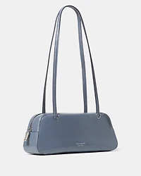 Grace Glazed Leather Shoulder Bag