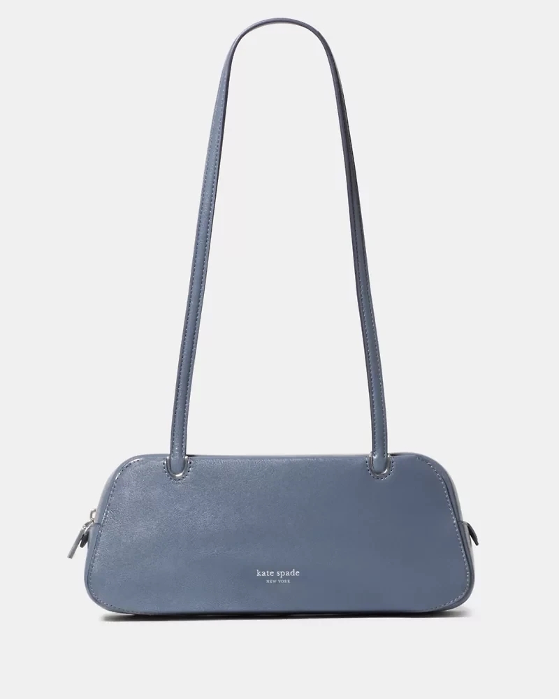 Grace Glazed Leather Shoulder Bag