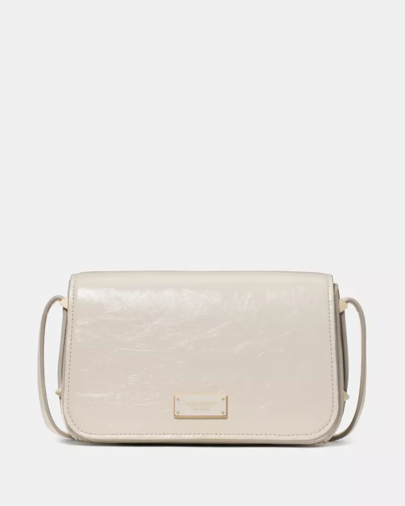 Liv Crinkle Patent Crossbody Bag