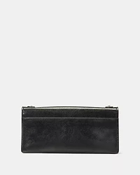 Deco Glazed Leather Soft Shoulder Bag
