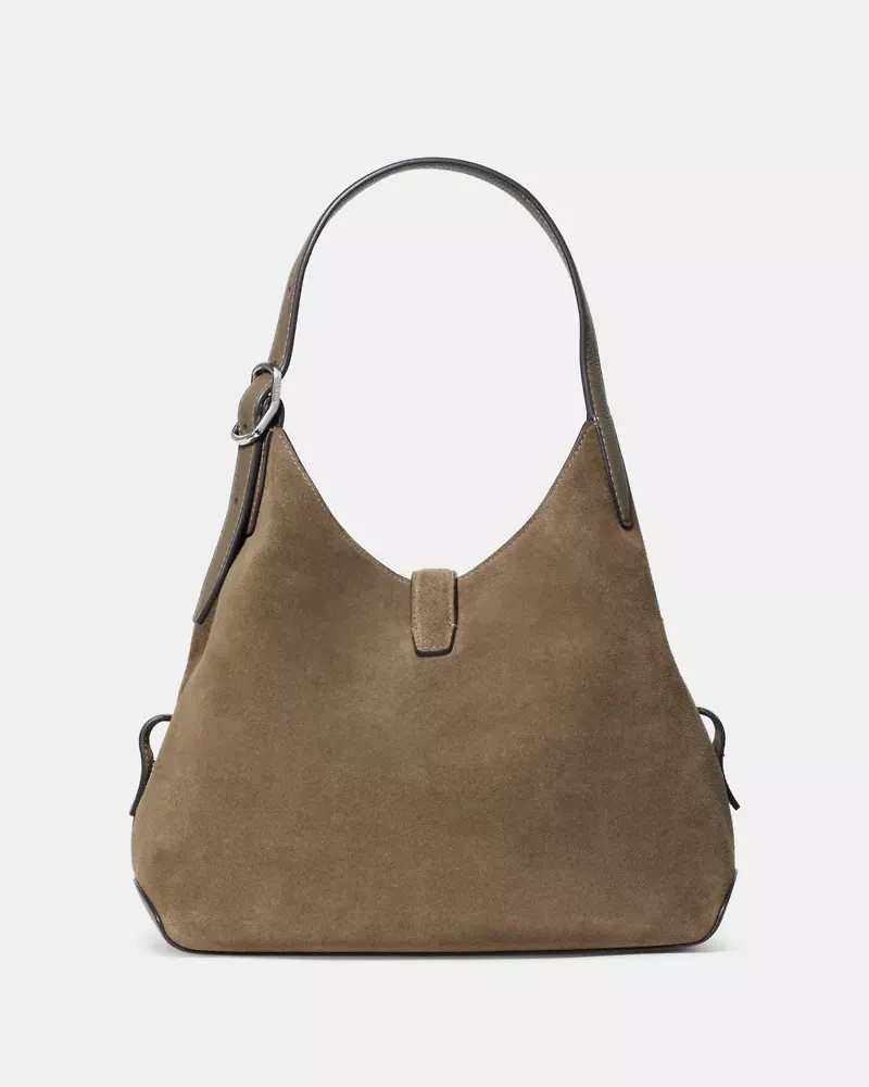 Deco Suede Crossbody Tote