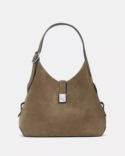 Deco Suede Crossbody Tote