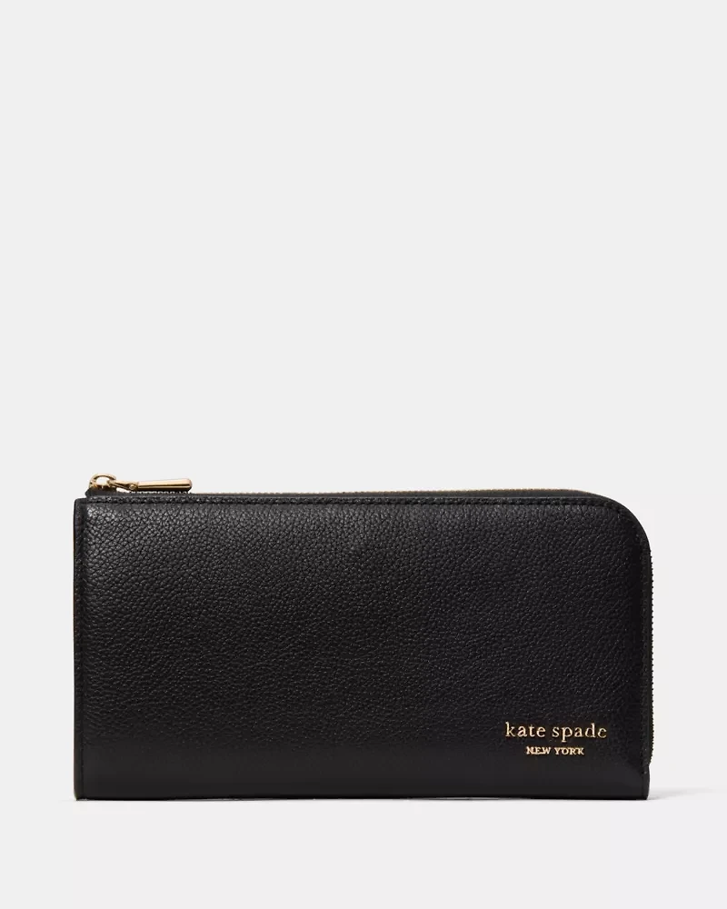 Devin Pebble Zip Around Continental Wallet