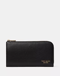 Devin Pebble Zip Around Continental Wallet