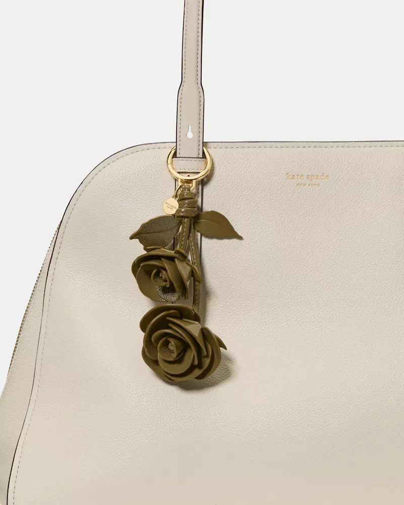 Charmed Rose Bag Charm