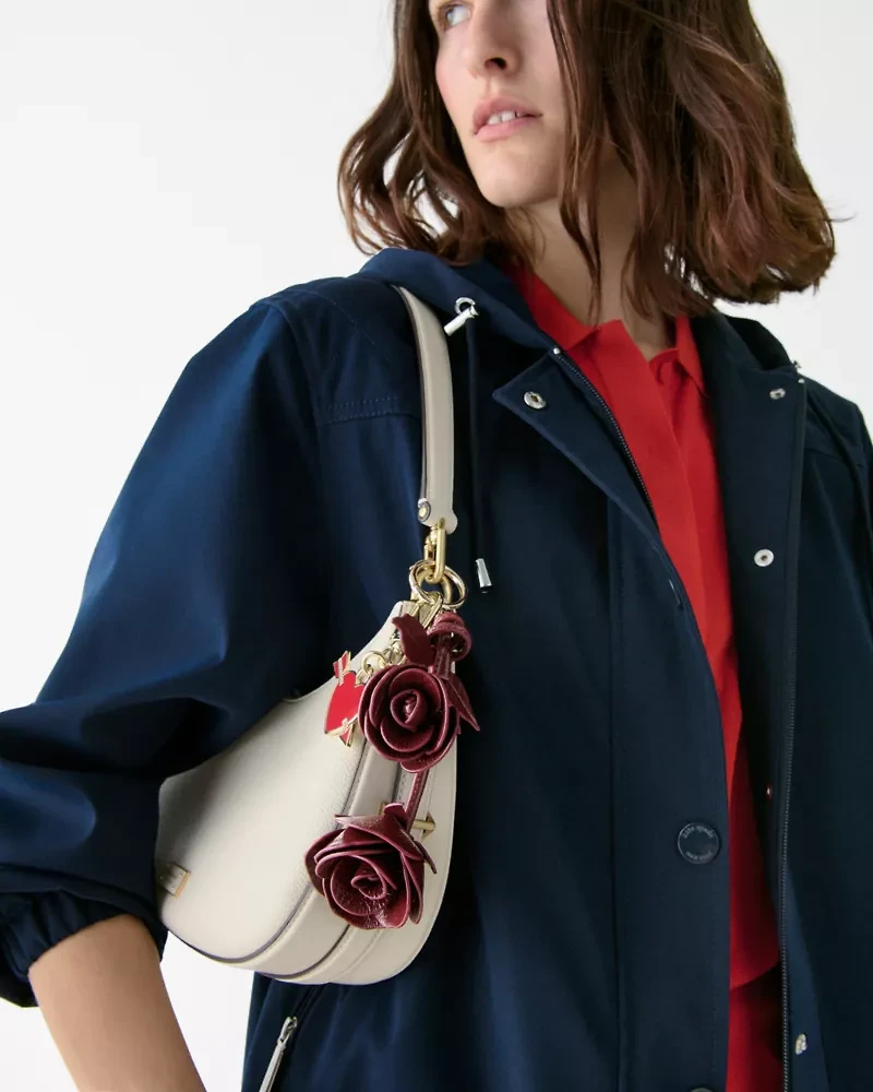 Charmed Rose Bag Charm