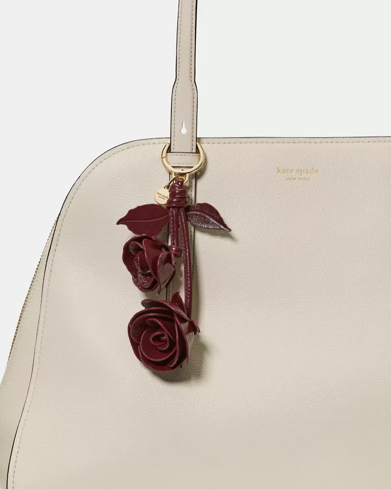 Charmed Rose Bag Charm