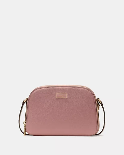 Serena Double Zip Dome Crossbody