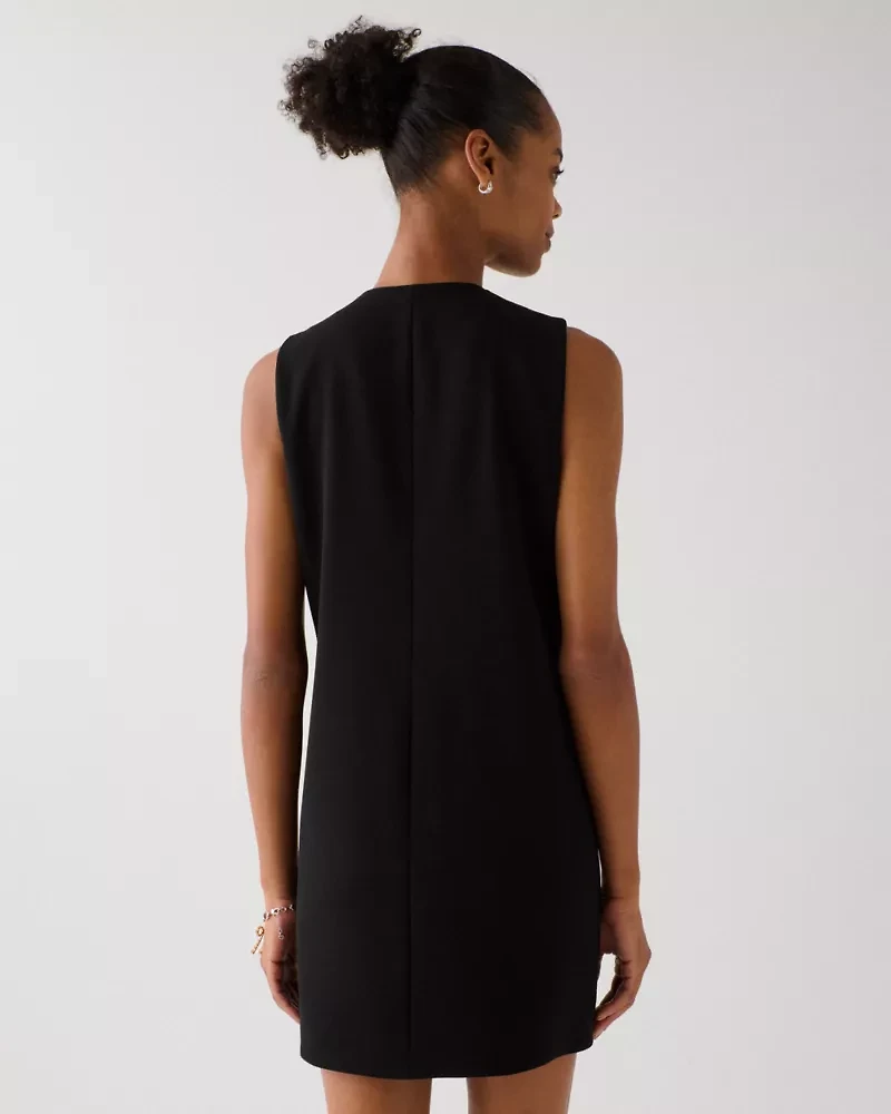 Scallop Shift Dress