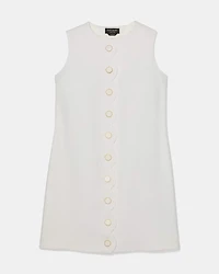Scallop Shift Dress