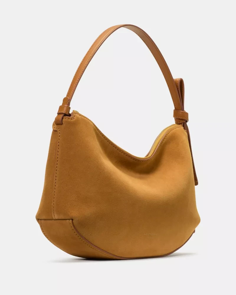 Loop Suede Shoulder Bag