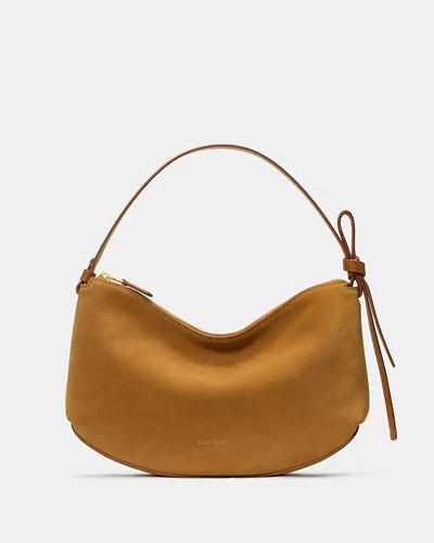 Loop Suede Shoulder Bag