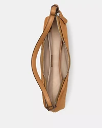 Loop Suede Shoulder Bag