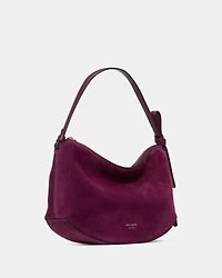 Loop Suede Shoulder Bag