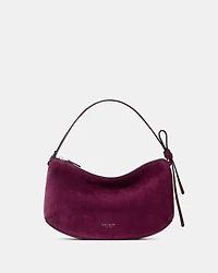 Loop Suede Shoulder Bag