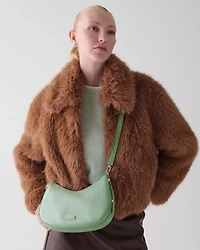 Liv Crinkle Patent Convertible Shoulder Bag