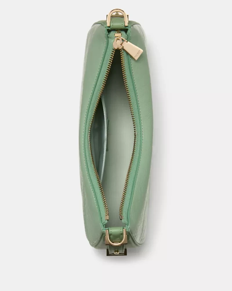 Liv Crinkle Patent Convertible Shoulder Bag