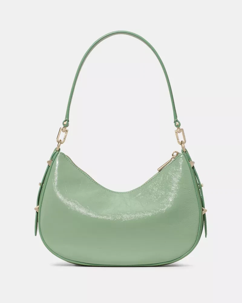 Liv Crinkle Patent Convertible Shoulder Bag