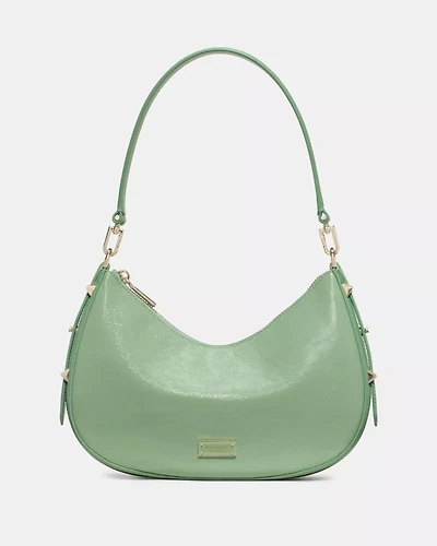 Liv Crinkle Patent Convertible Shoulder Bag