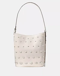 Halo Studded Bucket Bag