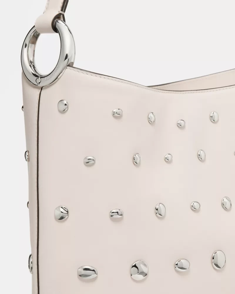 Halo Studded Bucket Bag