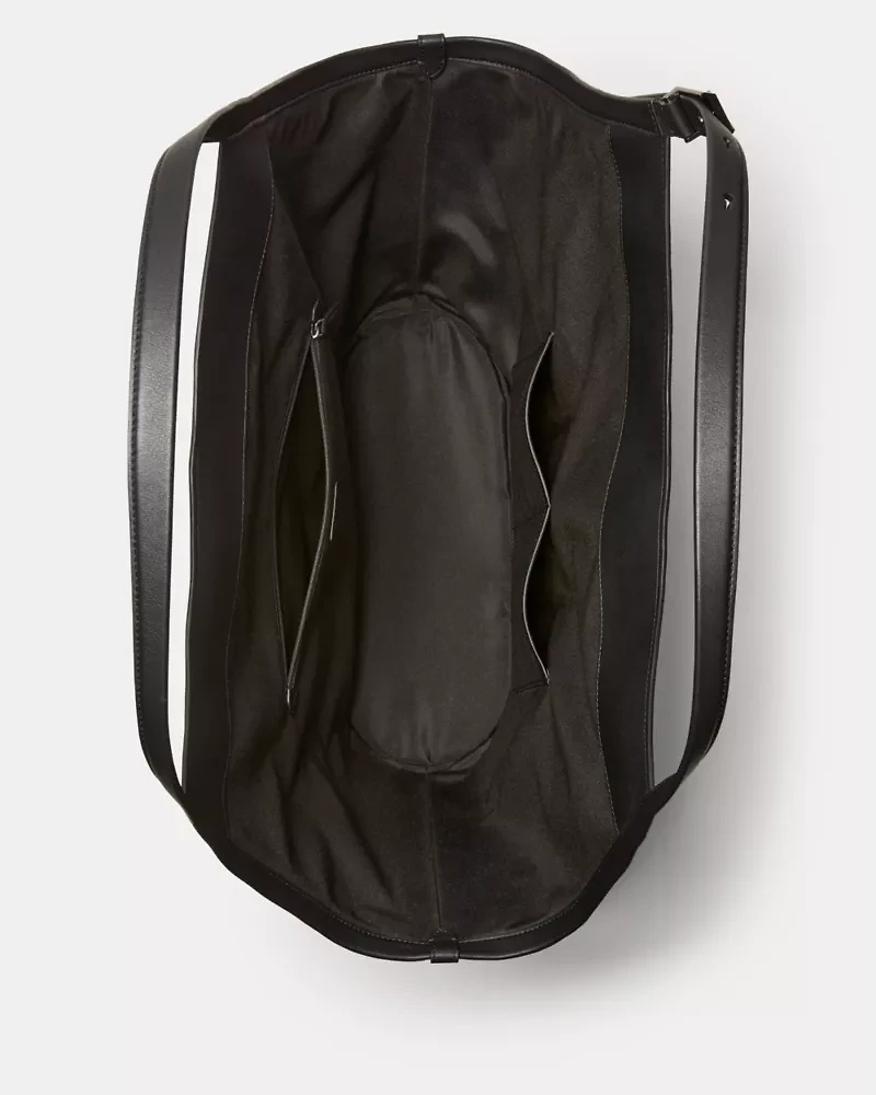 Deco Suede Large Tulip Tote