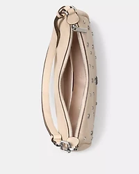 Kayla Suede Studs Large Shoulder Bag