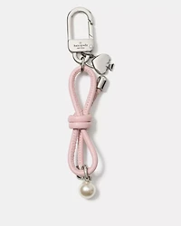 Bow Faux Pearl Bag Charm