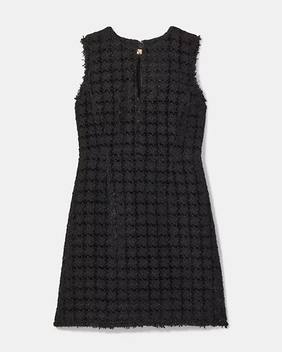 Plaza Tweed Fit And Flare Dress