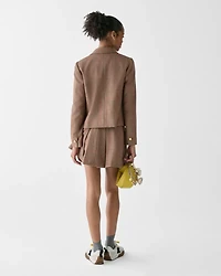 Plaid School Girl Blazer