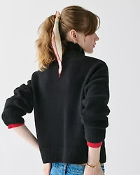Turtleneck With Bauble Buttons