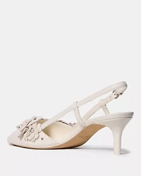 Spade Flower Garden Slingback Pump