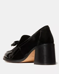 Deco Bow Heeled Loafer