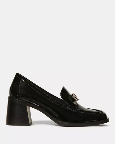 Deco Bow Heeled Loafer