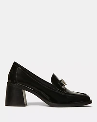 Deco Bow Heeled Loafer