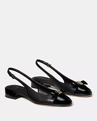Deco Bow Slingback Pump