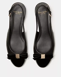 Deco Bow Slingback Pump