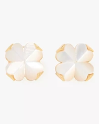 Spade Flower Studs