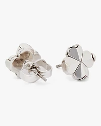 Spade Flower Studs
