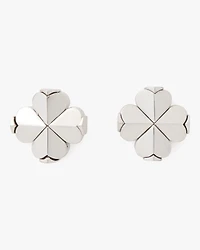 Spade Flower Studs