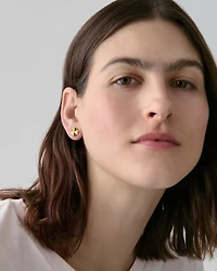 Spade Flower Studs