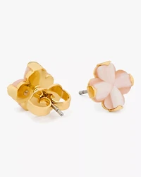 Spade Flower Studs