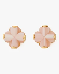 Spade Flower Studs