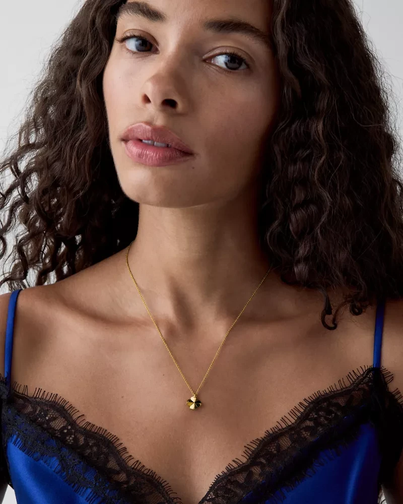 Spade Flower Mini Pendant