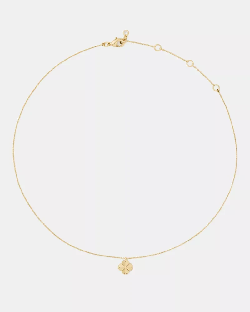 Spade Flower Mini Pendant