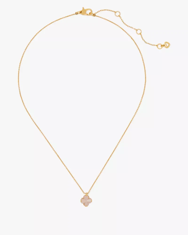 Spade Flower Mini Pendant
