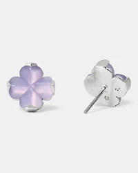 Spade Flower Studs